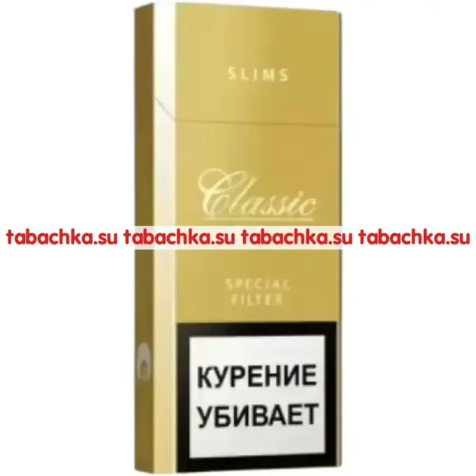 Сигареты Classic Gold Slims Сигареты Classic Gold Slims